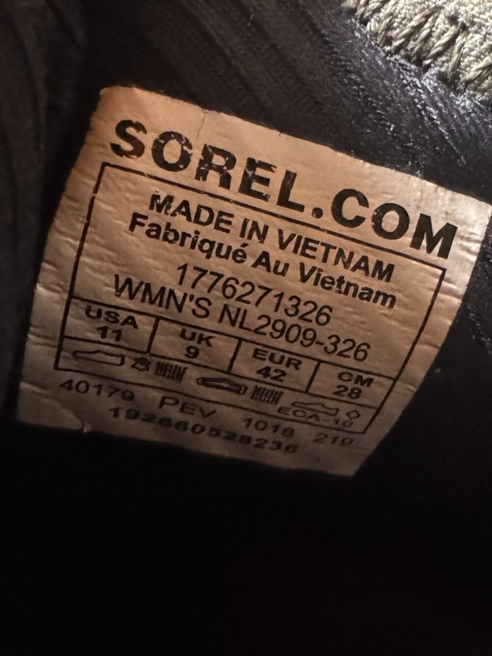 Sorel Kinetic Women’s Sneakers in Olive Green - Picture 2 of 5